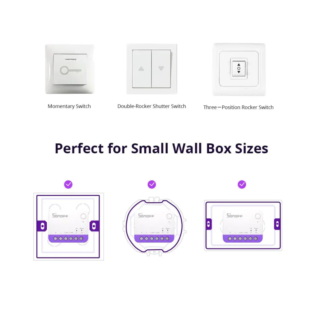 iTead Studio SONOFF MINI-RBS Smart Roller Shutter Switch