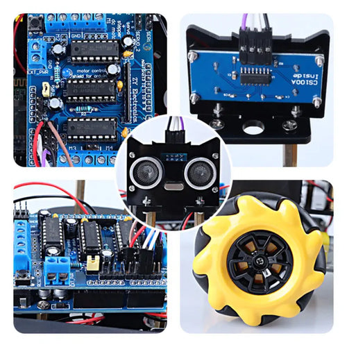King Kong Robot KR20001 4WD Mecanum Wheel Smart Robot Car Kit for Arduino