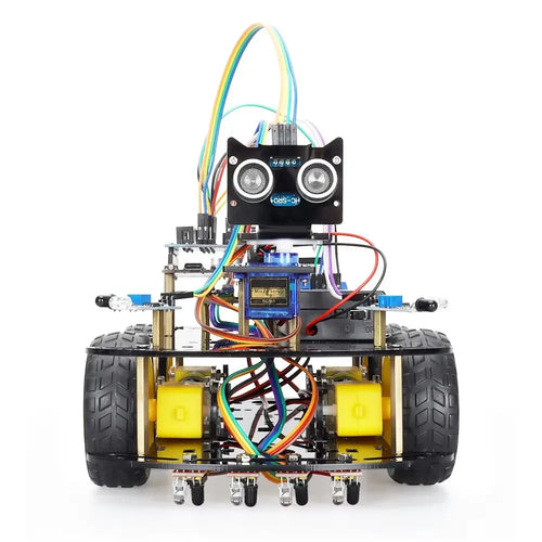 King Kong Robot KR20008 4WD Robot Car Kit Compatible w/ Arduino IDE