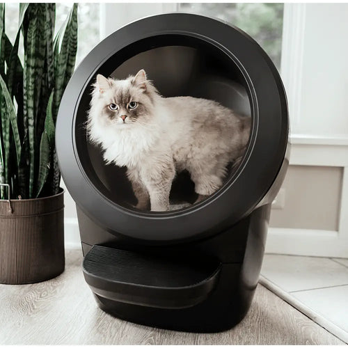 Litter-Robot 4 Automatic Self-Cleaning Litter Box - Black (EU) (Refurbished)