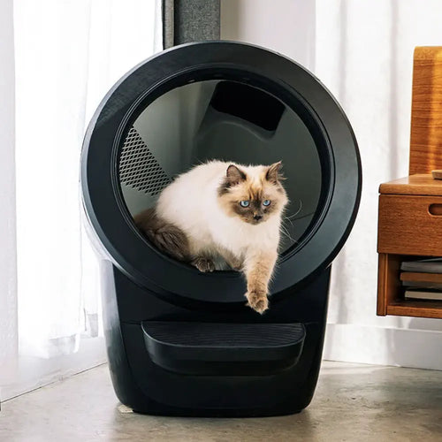 Litter-Robot 4 Automatic Self-Cleaning Litter Box - Black (EU) (Refurbished)