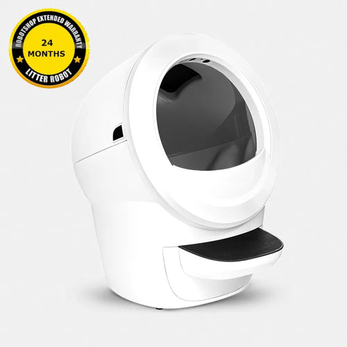 Litter-Robot 4 Automatic Litter Box (White) with 4-Year Warranty - EU