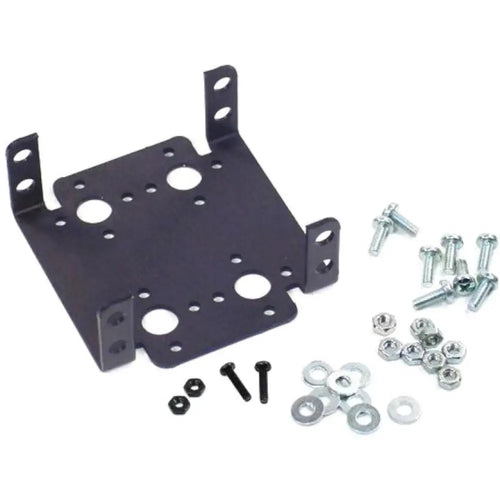 Lynxmotion Aluminium Dual Servo Bracket (Black) ASB-13