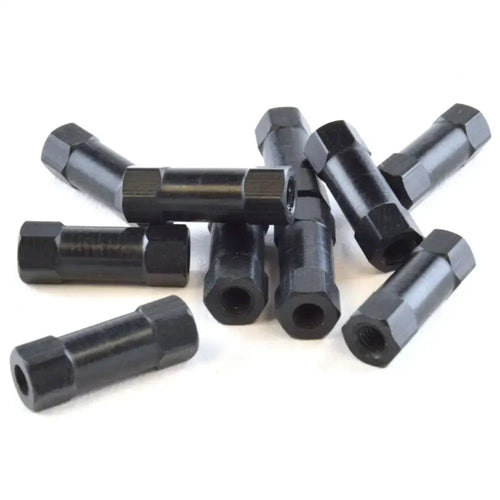 Lynxmotion Aluminum Hex Standoffs (F/F) - 15mm x 5mm M2.5 Tapped (10pk)