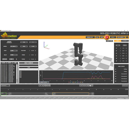 Lynxmotion SES-PRO Robotic Arm UI (Download)