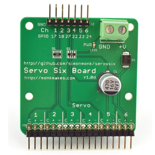 Monk Makes Servo Kit for Raspberry Pi