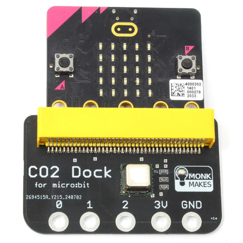 Monk Makes CO2 Dock for micro:bit