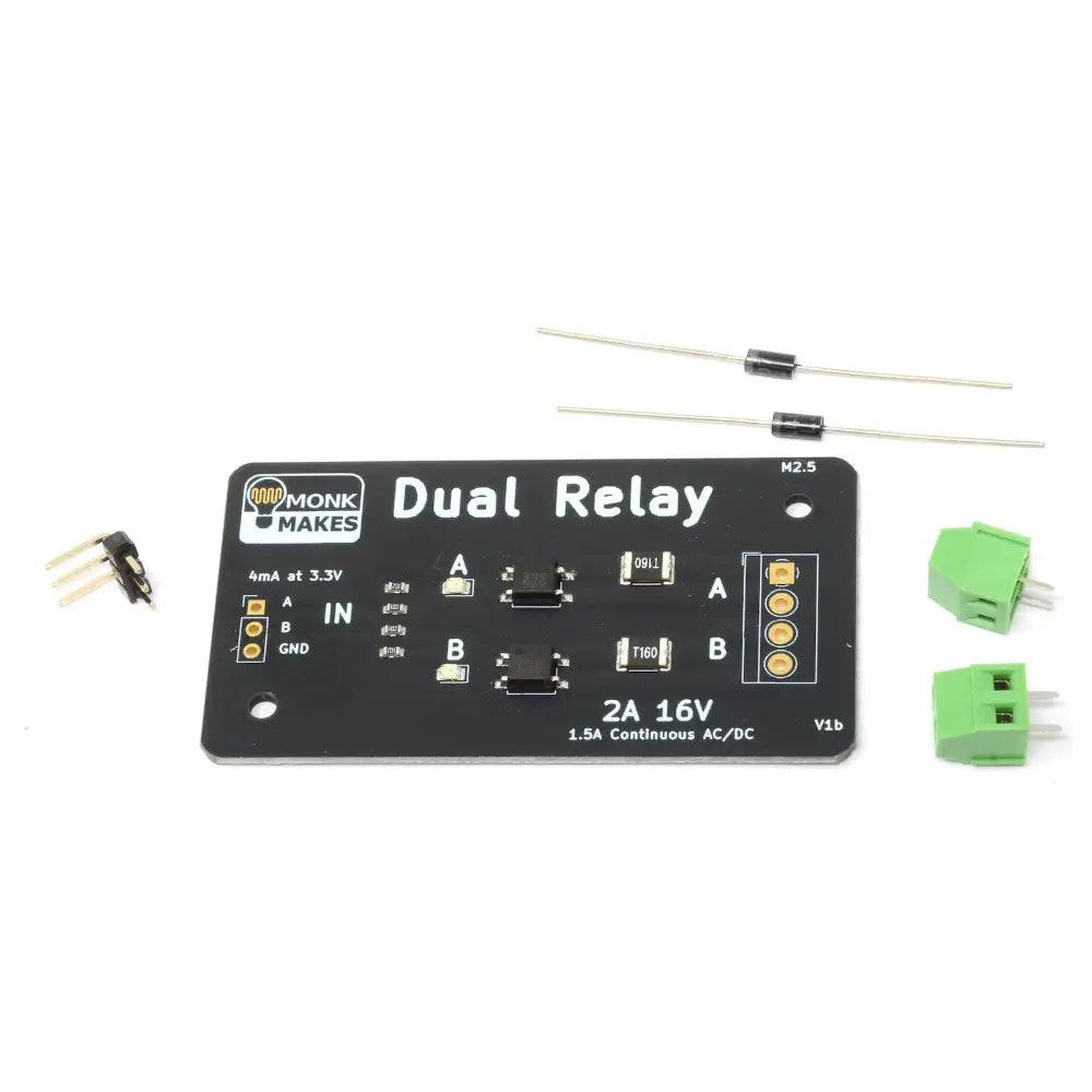 Monk Makes MonkMakes Dual Relay Module