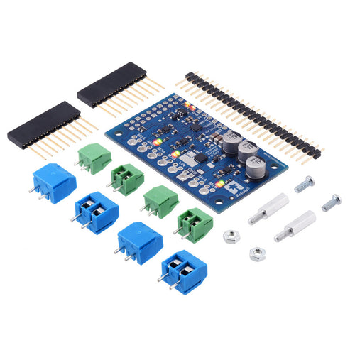 Motoron M3H550 Triple Motor Controller Kit for Raspberry Pi (w/ Connectors)