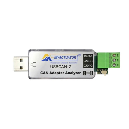 MyActuator CAN Adapter Analyzer for RMD-X V4, RH and H Series