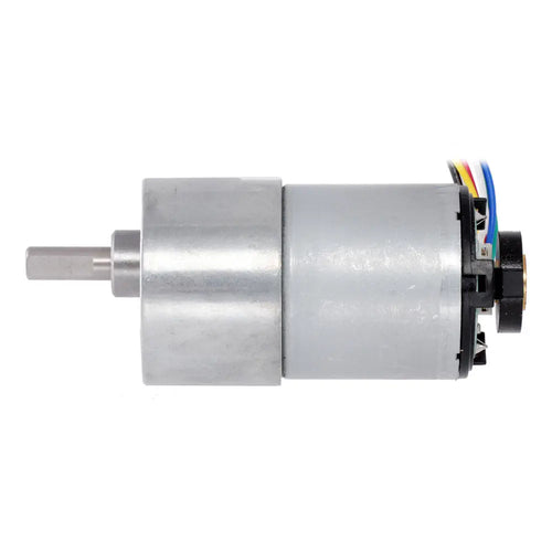 Pololu 24V 37Dx65L mm 6.3:1 Metal Gearmotor w/ 64 CPR Encoder (Helical Pinion)