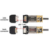 Pololu 298:1 Micro Metal Gearmotor HPCB 12V w/ 12 CPR Encoder, Back Connector