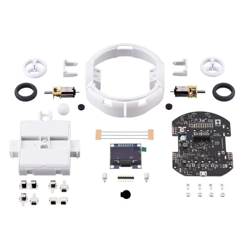 Pololu 3pi+ 32U4 OLED Robot Kit w/ 75:1 LP Motors (Turtle Edition Kit)