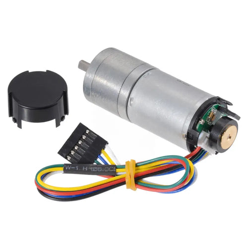 Pololu 4.4:1 Metal Gearmotor 25Dx63L mm MP 12V w/ 48 CPR Encoder