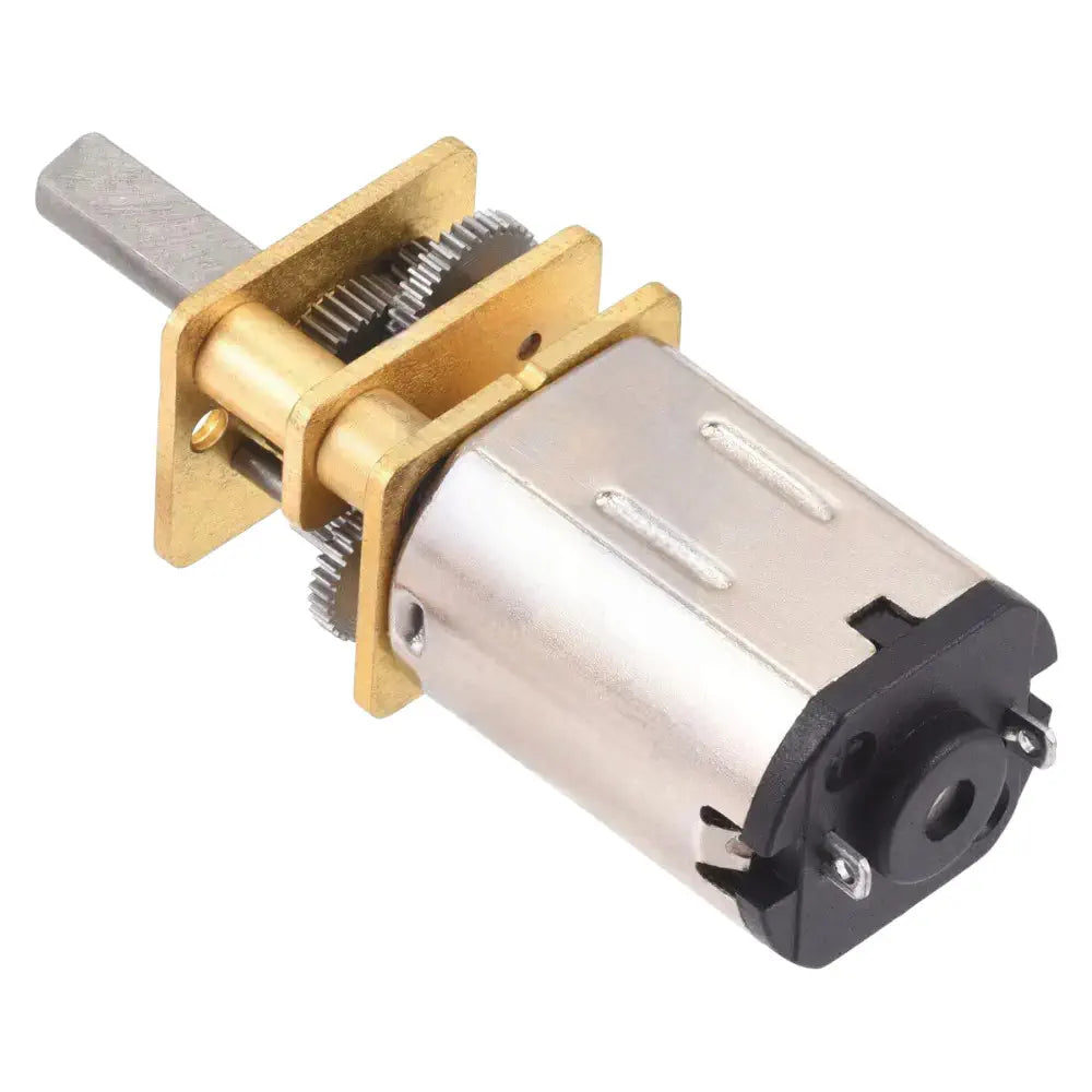 Pololu 5:1 Micro Metal Gearmotor LP 6V w/ 12 CPR Encoder, Back Connector