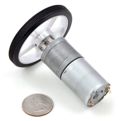 Pololu 9.7:1 Metal Gearmotor 25Dx48L mm LP 12V