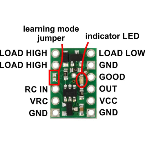 Pololu RC Switch with Small Low-Side MOSFET (3A)