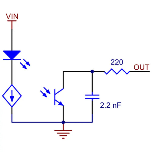 Pololu 8-Channel QTRX Sensor Array for Romi/TI-RSLK MAX (Through-Hole Pins Soldered)