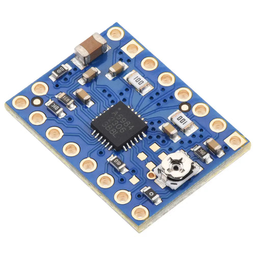 Pololu A5984 Stepper Motor Driver Carrier, Adjustable Current, Blue Edition