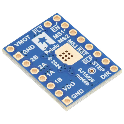 Pololu A5984 Stepper Motor Driver Carrier, Adjustable Current, Blue Edition