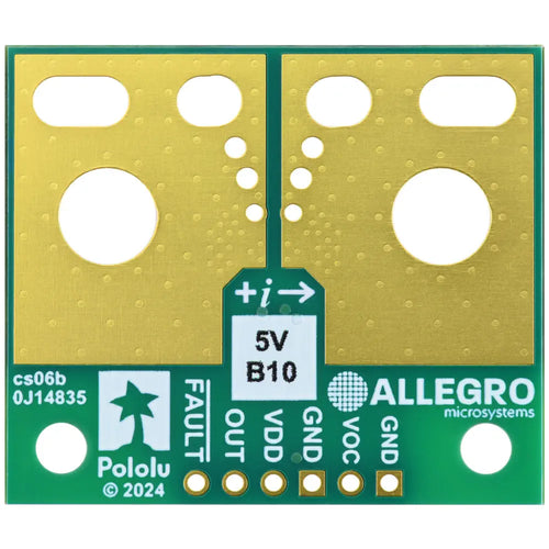 Pololu ACS37220LEZATR-100B5 Current Sensor Large Carrier -100A to +100A, 5V