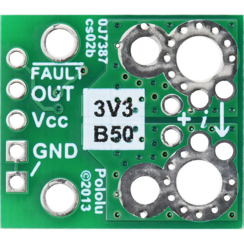 Pololu ACS71240KEXBLT-050B3 Current Sensor Carrier -50A to +50A, 3.3V