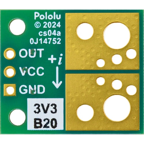 Pololu ACS72981ELRATR-200B3 Current Sensor Compact Carrier -200A to +200A, 3.3V