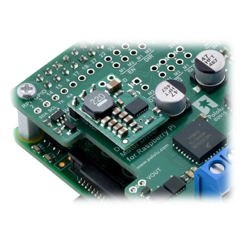 Pololu Dual MC33926 Motor Driver for Raspberry Pi (Partial Kit)