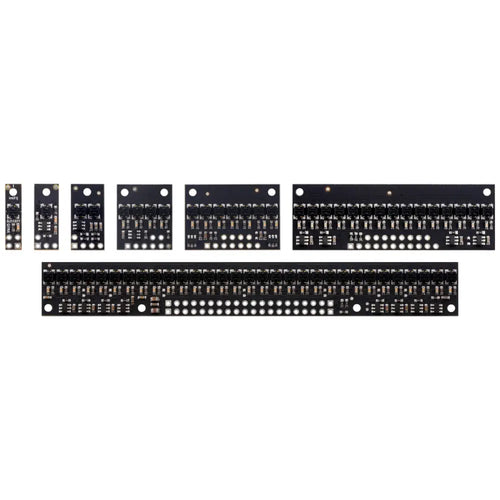 Pololu QTRX-HD-13A Reflectance Sensor Array: 13-Channel, 4mm Pitch, Analog Output, Low Current