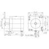 Pololu Stepper Motor: Unipolar/Bipolar, 200 Steps/Rev, 57×41mm, 5.7V, 1 A/Phase