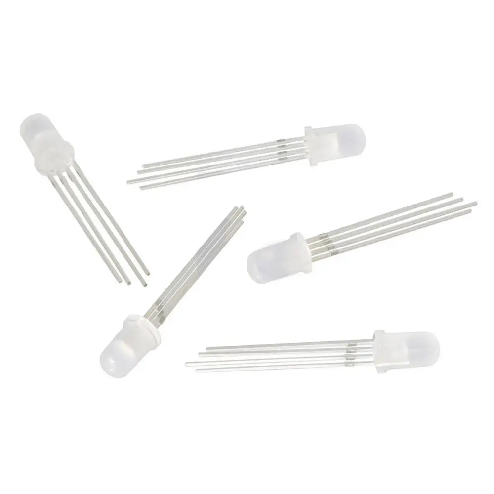 5mm RGB LED w/ Diffused Lens (5pk)