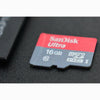 SD/MicroSD Memory Card (16GB Class10 SDHC with Adapter)