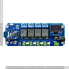 TSIR04 4 Channel Outputs, 4 Optically Isolated Inputs Bluetooth Smartphone Relay