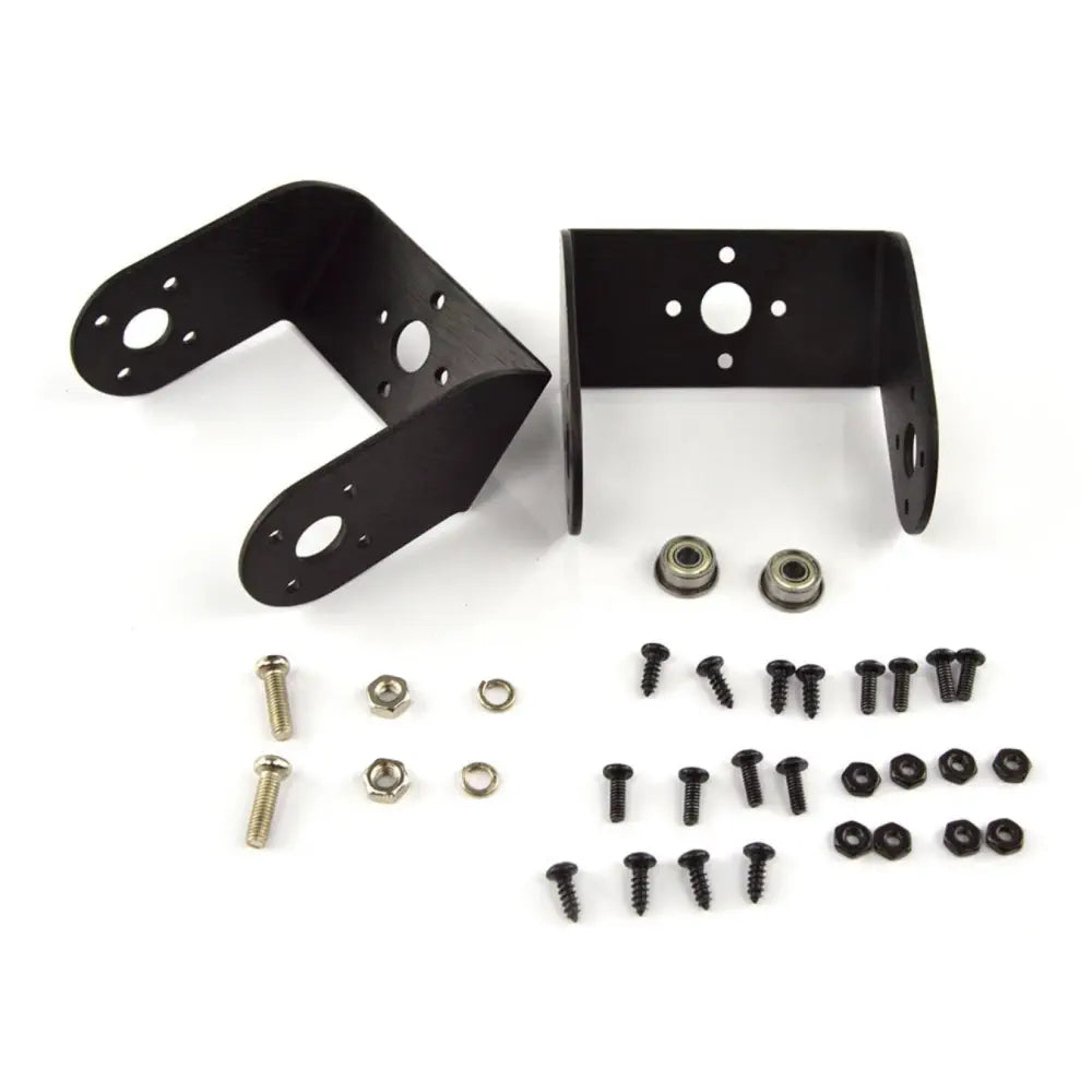 Lynxmotion Offset Servo Bracket with Ball Bearings Two Pack ASB-11