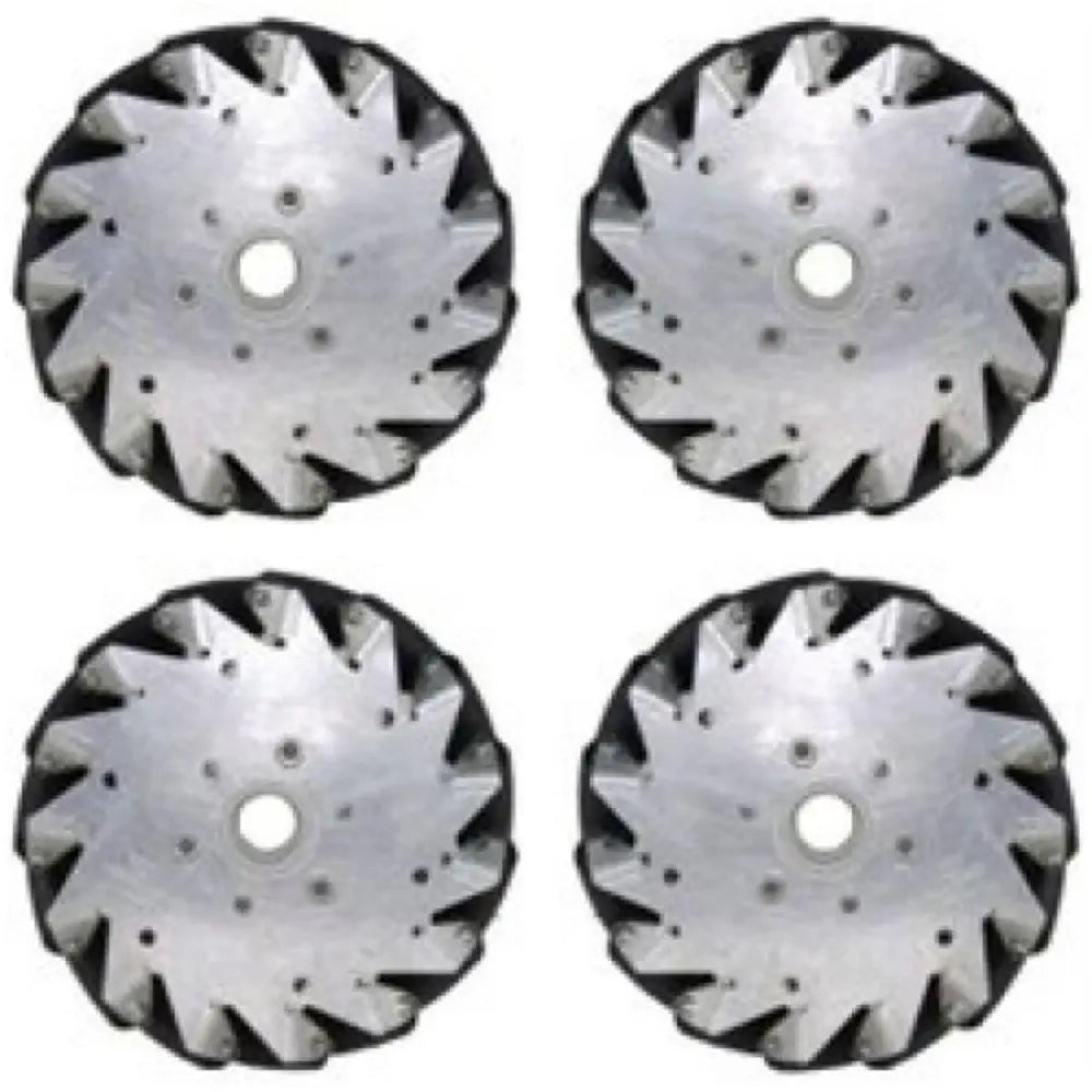 152mm Mecanum Wheel Set (2x Left, 2x Right)
