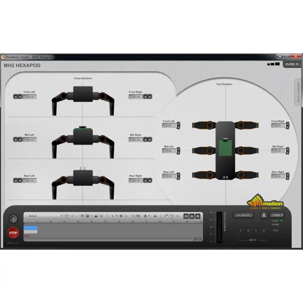 Lynxmotion FlowBotics Studio Graphical Programming Software - Free to Download