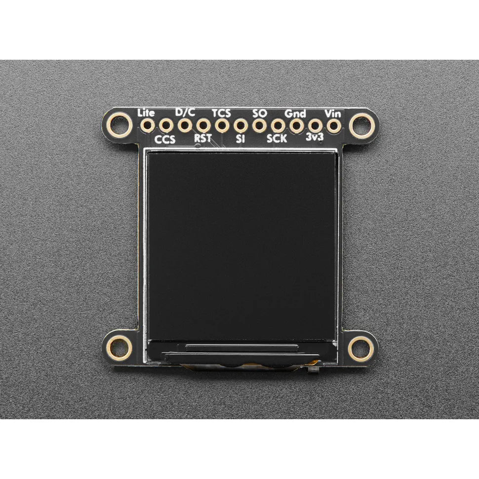 Adafruit 1.3 Inch 240x240 Wide Angle TFT LCD Display w/ MicroSD - ST7789