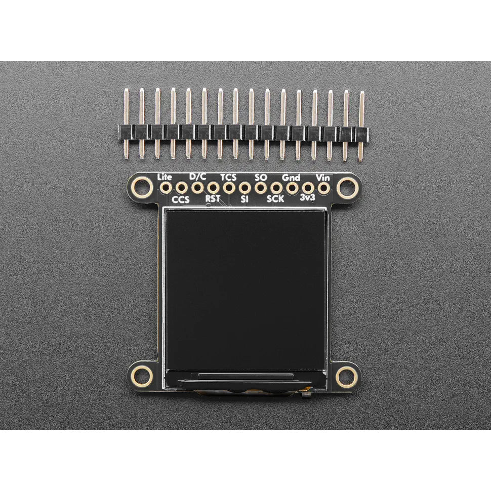 Adafruit 1.3 Inch 240x240 Wide Angle TFT LCD Display w/ MicroSD - ST7789