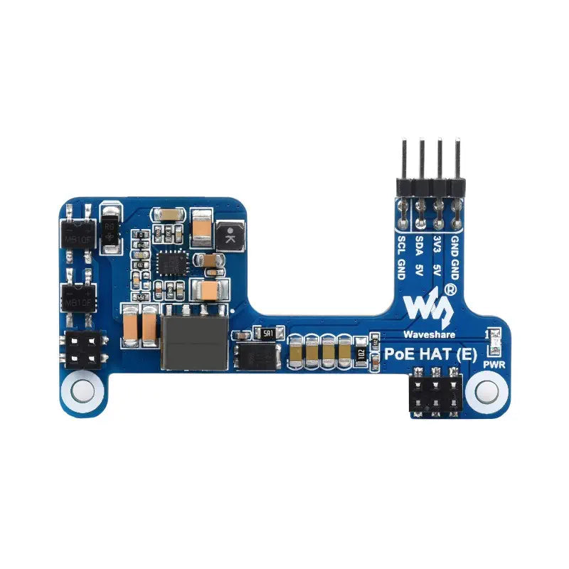 Waveshare Power over Ethernet HAT (E) for Raspberry Pi 3B+/4B, 802.3af-compliant