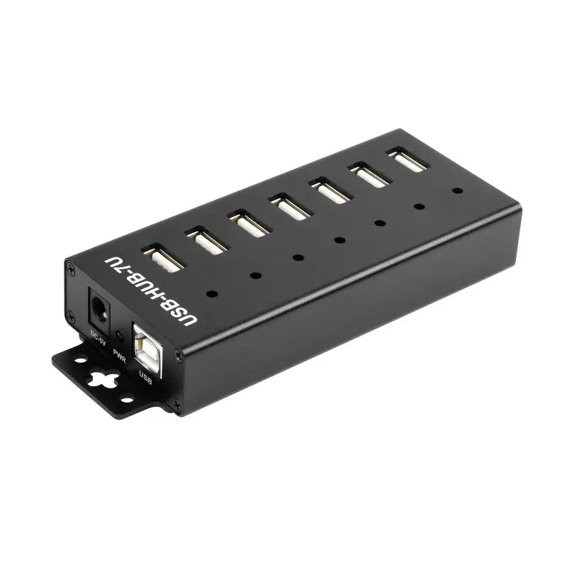 Waveshare Industrial Grade USB HUB, 7x USB 2.0 Ports (UK Plug)