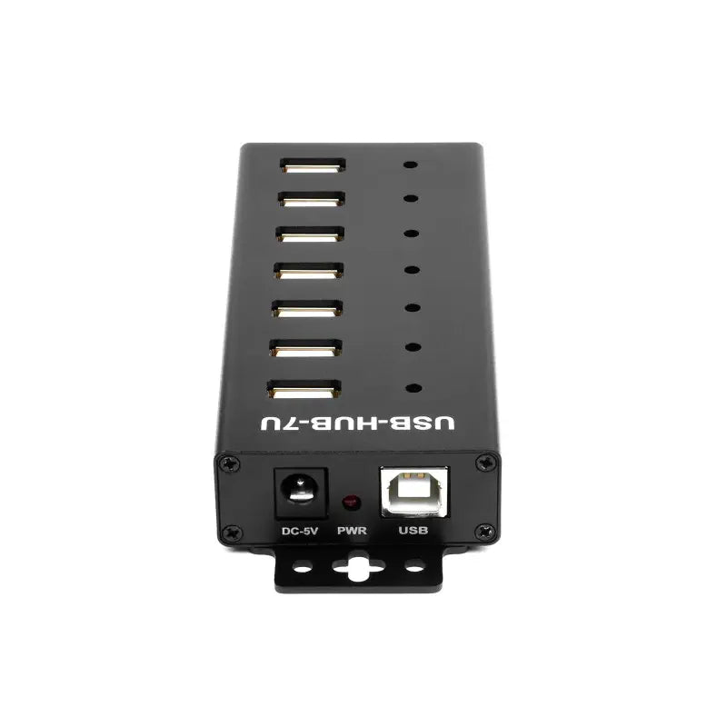 Waveshare Industrial Grade USB HUB, 7x USB 2.0 Ports (UK Plug)