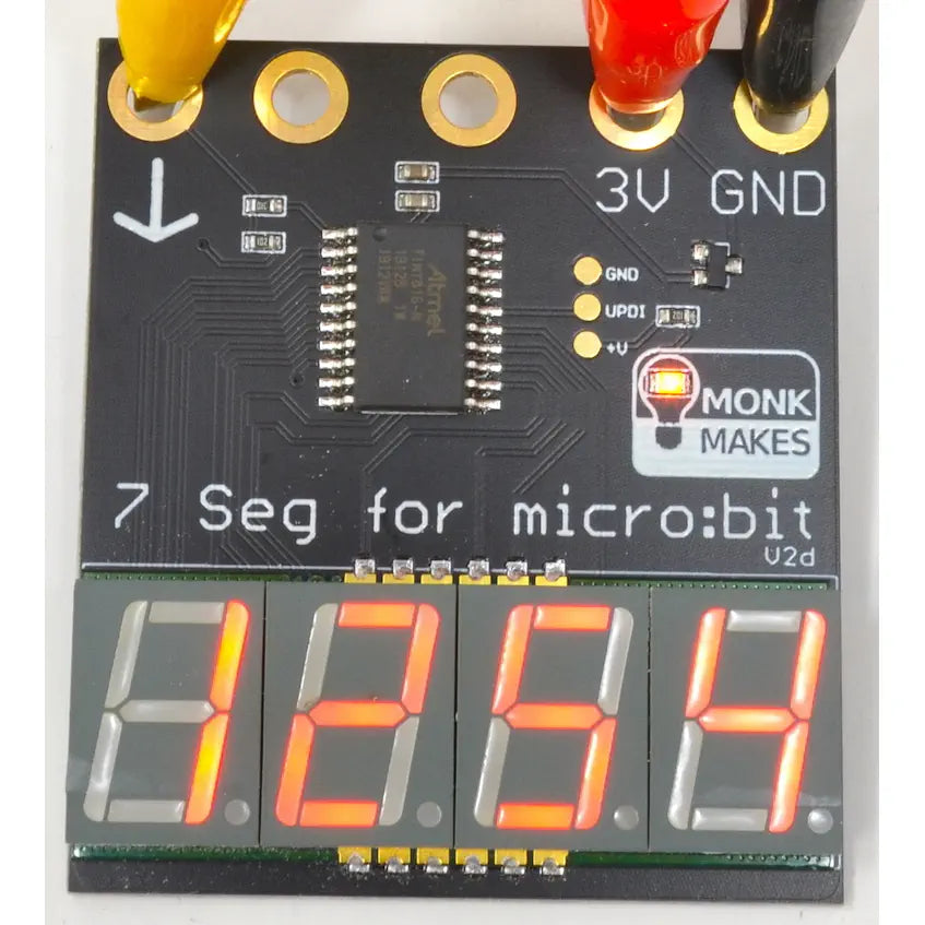 Monk Makes 7-Segment for micro:bit