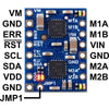 Pololu Motoron M2T256 Dual I2C Motor Controller (Header Pins Soldered)