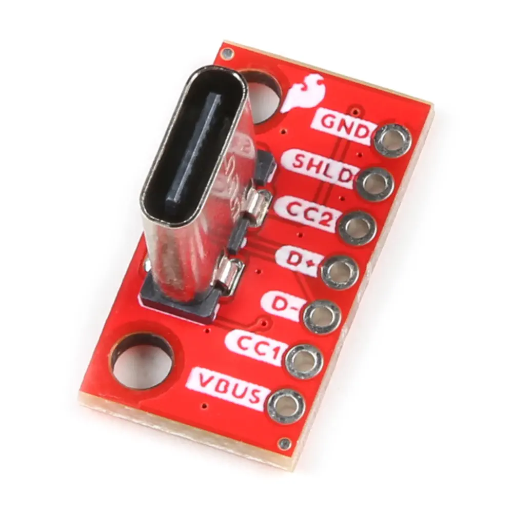 SparkFun Vertical USB-C Breakout