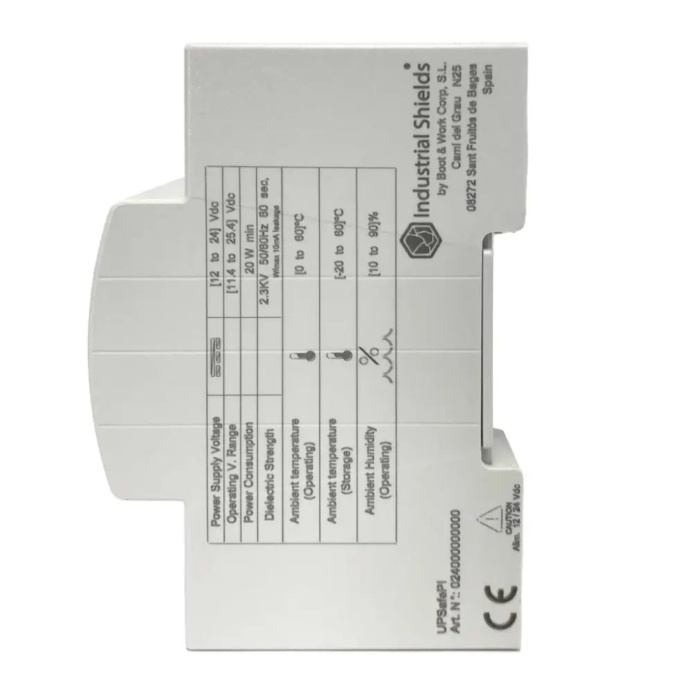 UPSafePI Industrial UPS for Raspberry Pi 4B (8GB)