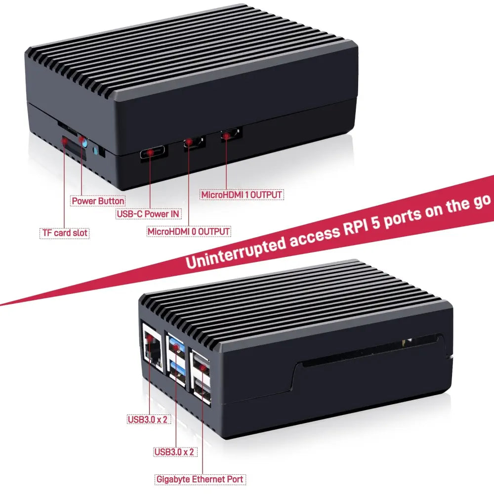 52Pi Passive Cooling Case for Raspberry Pi 5