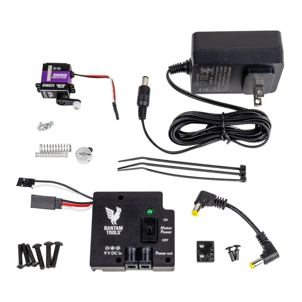 Brushless Servo Motor Upgrade Kit for AxiDraw (Multi-plug with mount)