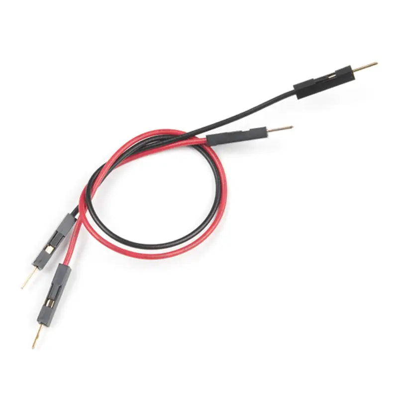 Sparkfun Jumper Wires Premium 6In. M/M - 2 Pack (Red & Black)
