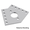 ServoCity 1108 Series Flat Pattern Bracket (2-2)
