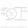ServoCity #25 Pitch Acetal Hub-Mount Sprocket (14mm Bore, 46 Tooth)